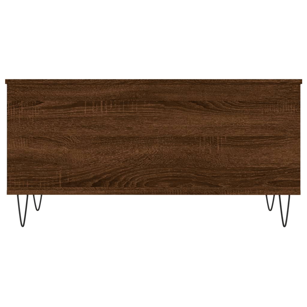 Salongbord Sofabord Brun Eik 90x44,5x45 cm