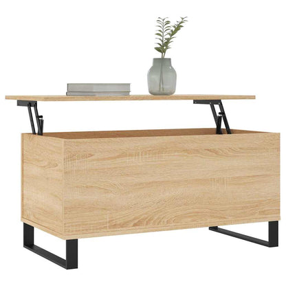 Salongbord Sofabord Sonoma Eik 90x44,5x45 cm