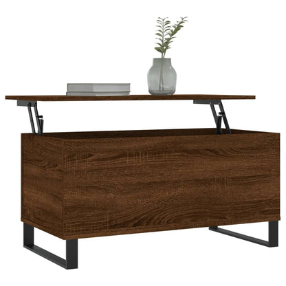 Salongbord Sofabord Brun Eik 90x44,5x45 cm