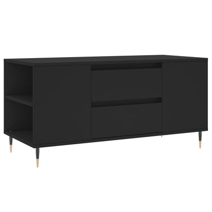 Salongbord Sofabord Svart 102x44,5x50 cm