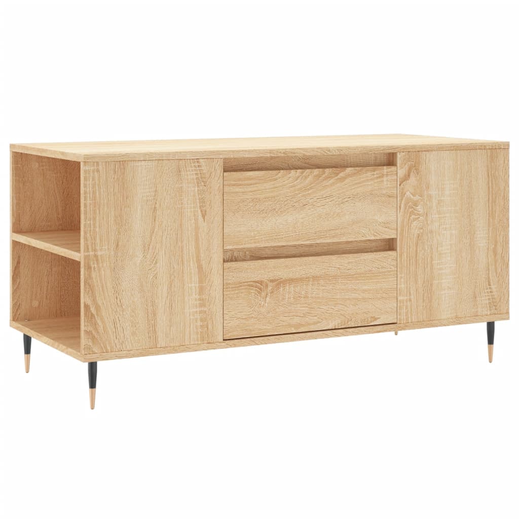 Salongbord Sofabord Sonoma Eik 102x44,5x50 cm