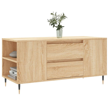 Salongbord Sofabord Sonoma Eik 102x44,5x50 cm