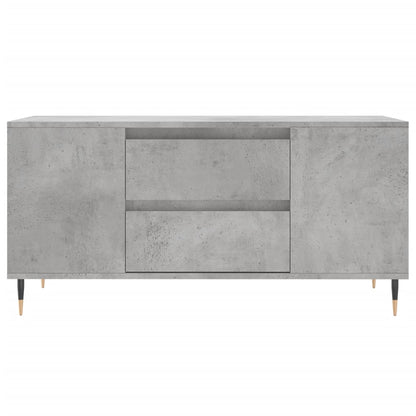 Salongbord Sofabord Betonggrå 102x44,5x50 cm