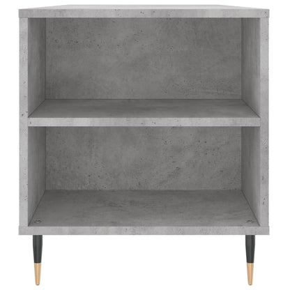 Salongbord Sofabord Betonggrå 102x44,5x50 cm
