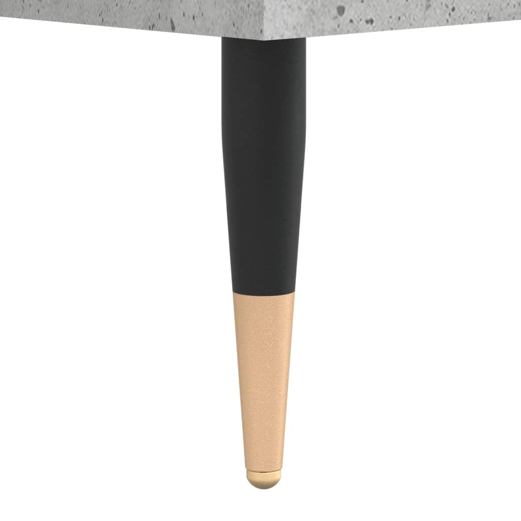 Salongbord Sofabord Betonggrå 102x44,5x50 cm