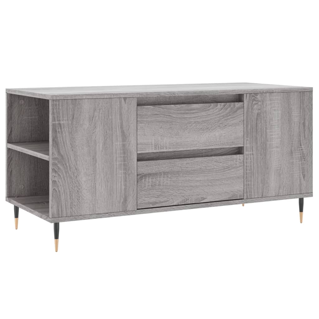 Salongbord Sofabord Sonoma Grå 102x44,5x50 cm