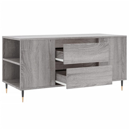 Salongbord Sofabord Sonoma Grå 102x44,5x50 cm