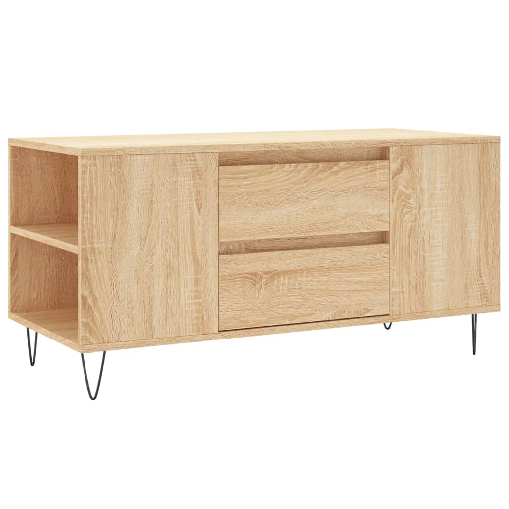 Salongbord Sofabord Sonoma Eik 102x44,5x50 cm