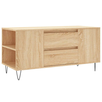 Salongbord Sofabord Sonoma Eik 102x44,5x50 cm