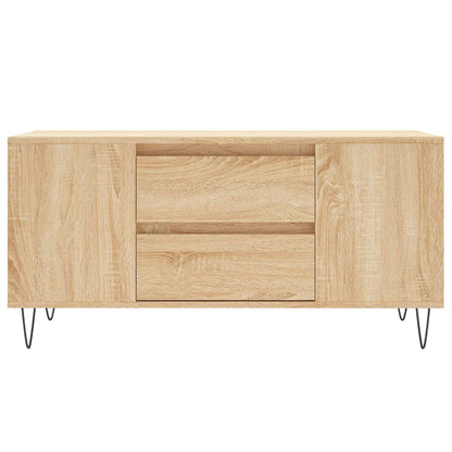 Salongbord Sofabord Sonoma Eik 102x44,5x50 cm
