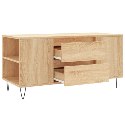 Salongbord Sofabord Sonoma Eik 102x44,5x50 cm