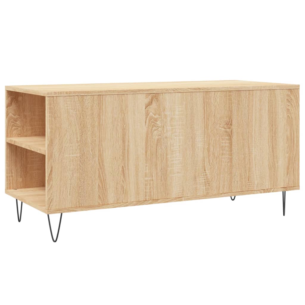 Salongbord Sofabord Sonoma Eik 102x44,5x50 cm