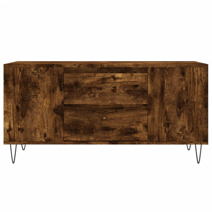 Salongbord Sofabord Røkt Eik 102x44,5x50 cm