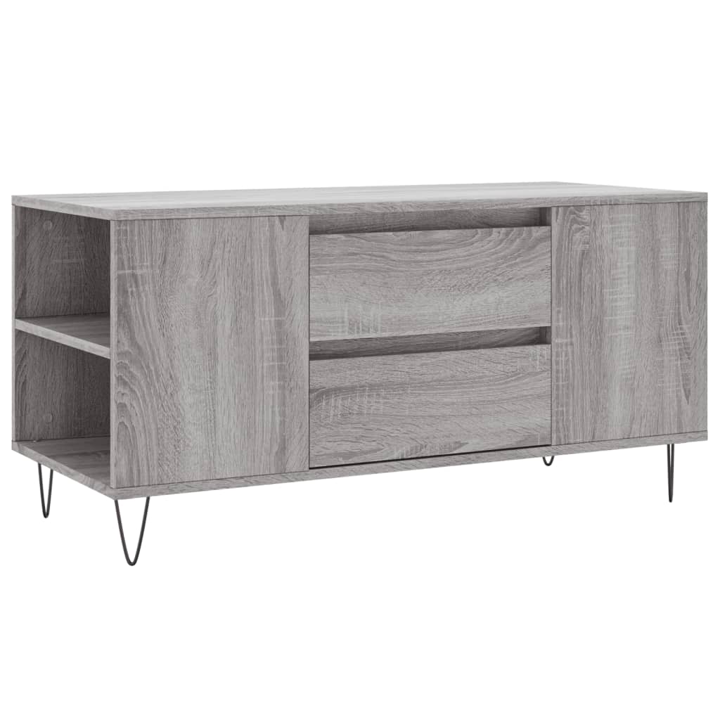 Salongbord Sofabord Sonoma Grå 102x44,5x50 cm