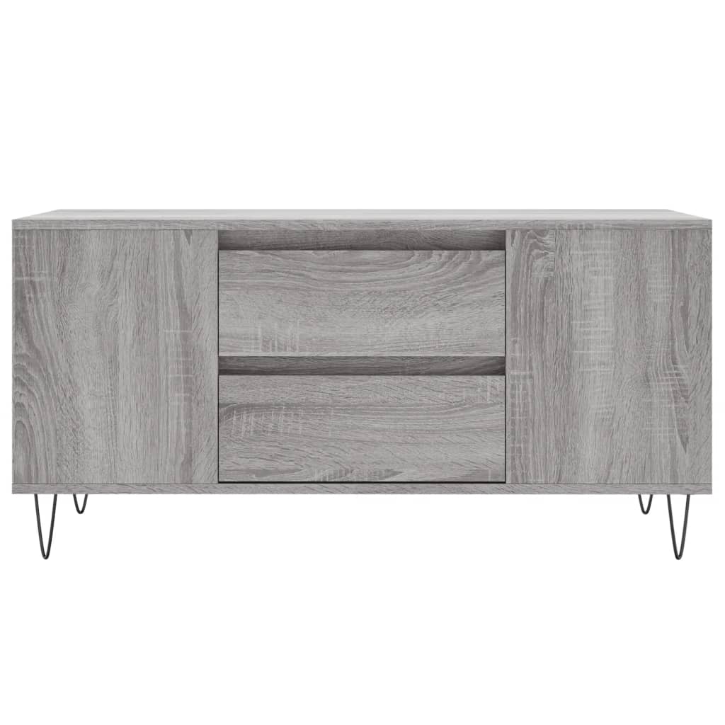 Salongbord Sofabord Sonoma Grå 102x44,5x50 cm