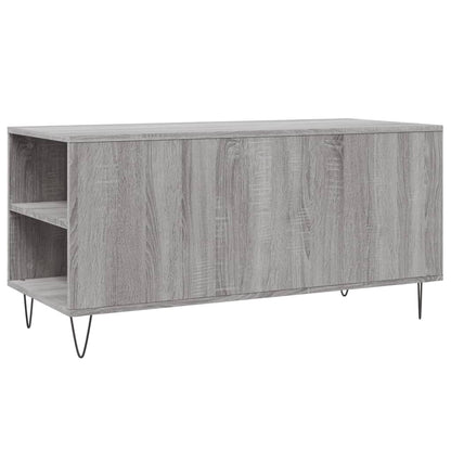 Salongbord Sofabord Sonoma Grå 102x44,5x50 cm