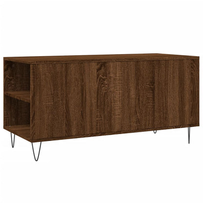 Salongbord Sofabord Brun Eik 102x44,5x50 cm