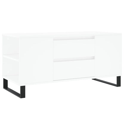 Salongbord Sofabord Hvit 102x44,5x50 cm