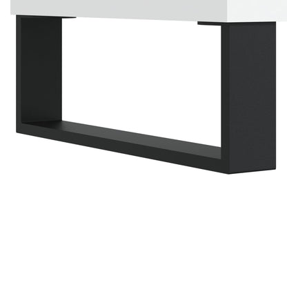 Salongbord Sofabord Hvit 102x44,5x50 cm