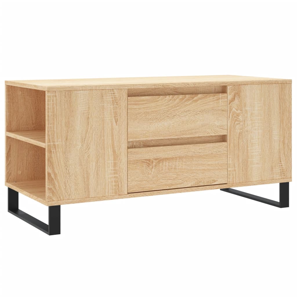 Salongbord Sofabord Sonoma Eik 102x44,5x50 cm