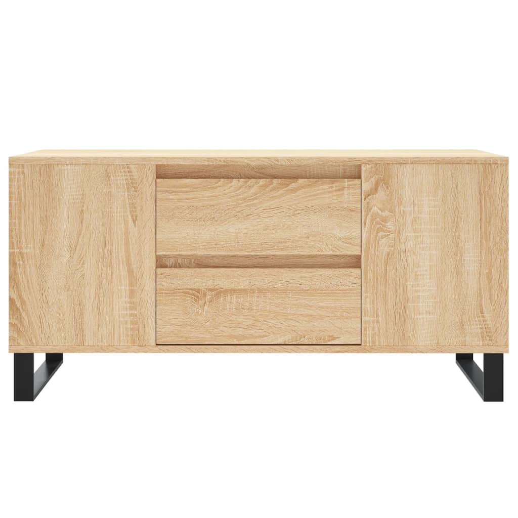 Salongbord Sofabord Sonoma Eik 102x44,5x50 cm