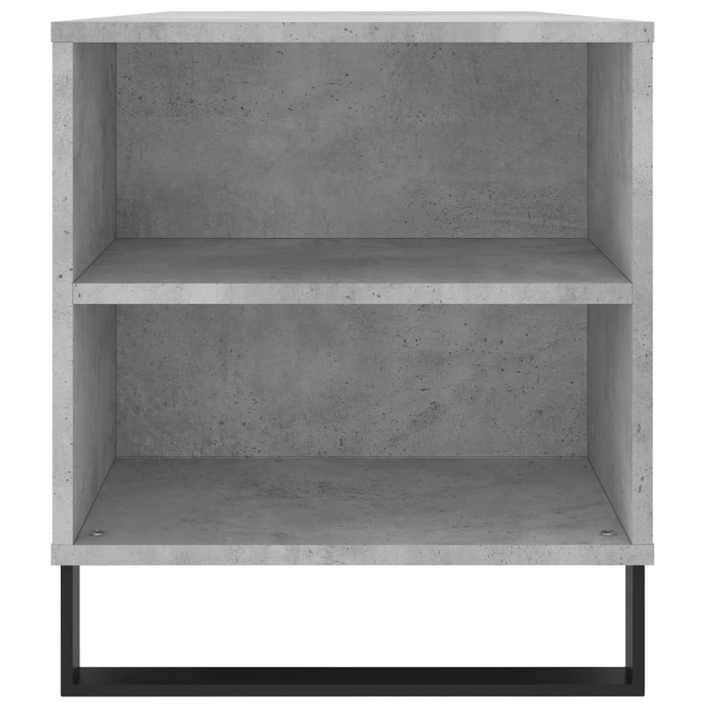 Salongbord Sofabord Betonggrå 102x44,5x50 cm