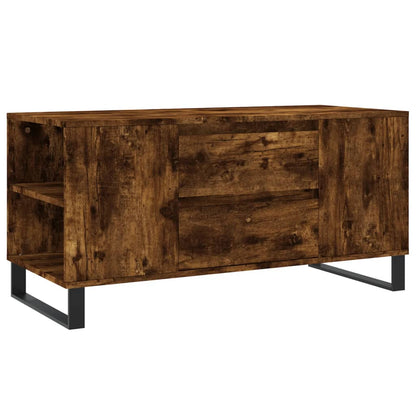 Salongbord Sofabord Røkt Eik 102x44,5x50 cm