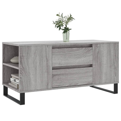 Salongbord Sofabord Sonoma Grå 102x44,5x50 cm