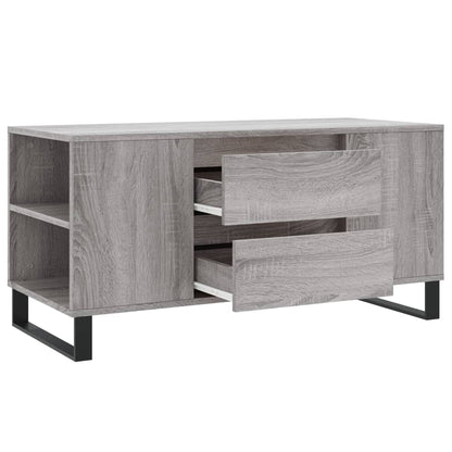 Salongbord Sofabord Sonoma Grå 102x44,5x50 cm