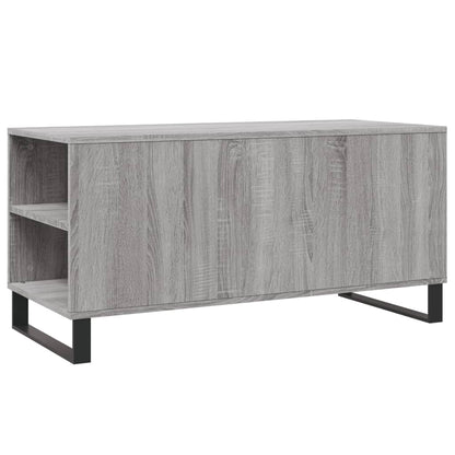 Salongbord Sofabord Sonoma Grå 102x44,5x50 cm
