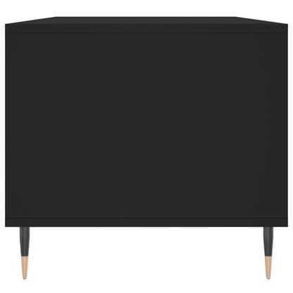 Salongbord Sofabord Svart 90x49x45 cm