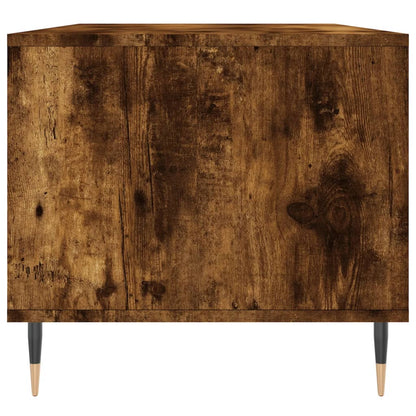 Salongbord Sofabord Røkt Eik 90x49x45 cm