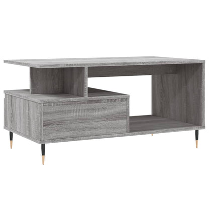 Salongbord Sofabord Sonoma Grå 90x49x45 cm