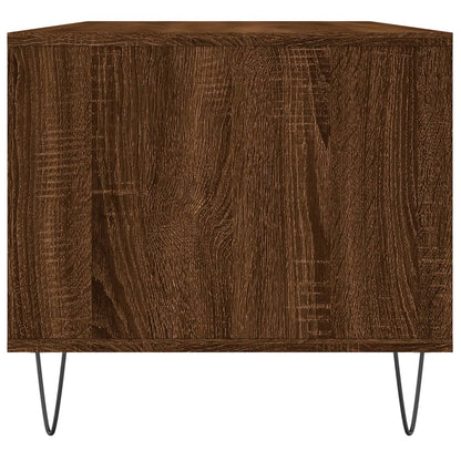 Salongbord Sofabord Brun Eik 90x49x45 cm