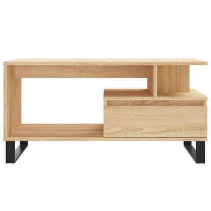 Salongbord Sofabord Sonoma Eik 90x49x45 cm
