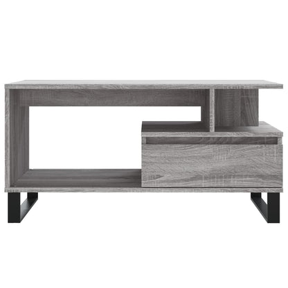 Salongbord Sofabord Sonoma Grå 90x49x45 cm