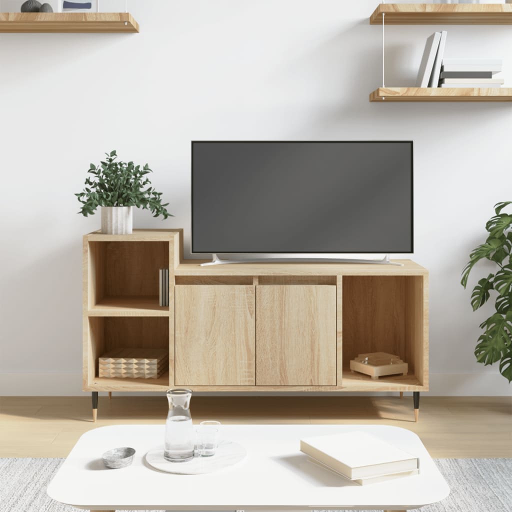 TV-Møbel Sonoma Eik TV-benk 100x35x55 cm