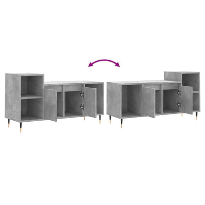 TV-Møbel Betonggrå TV-benk 100x35x55 cm