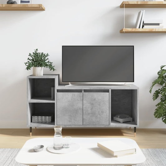 TV-Møbel Betonggrå TV-benk 100x35x55 cm