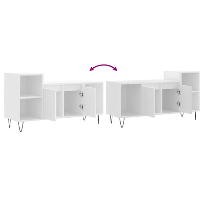 TV-Møbel Hvit TV-benk 100x35x55 cm