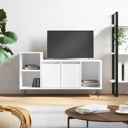 TV-Møbel Hvit TV-benk 100x35x55 cm