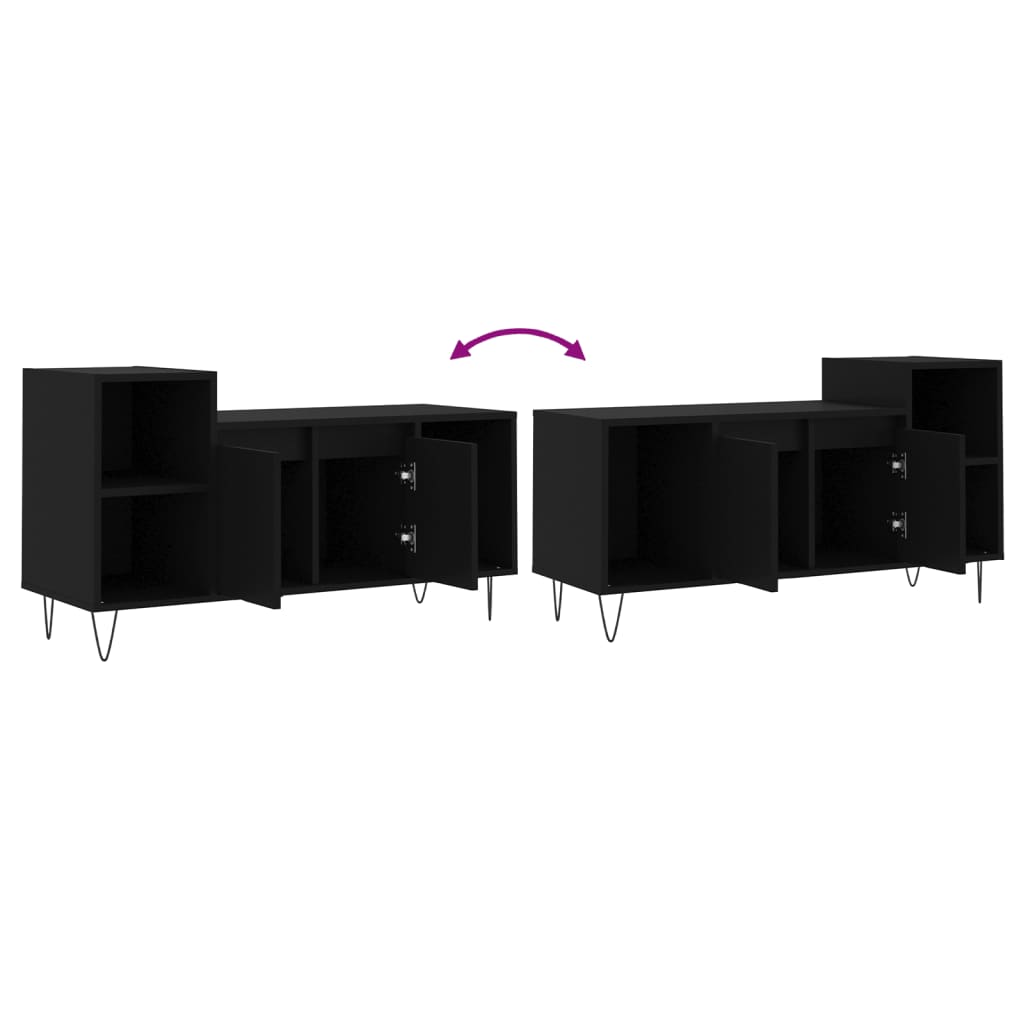 TV-Møbel Svart 100x35x55 cm