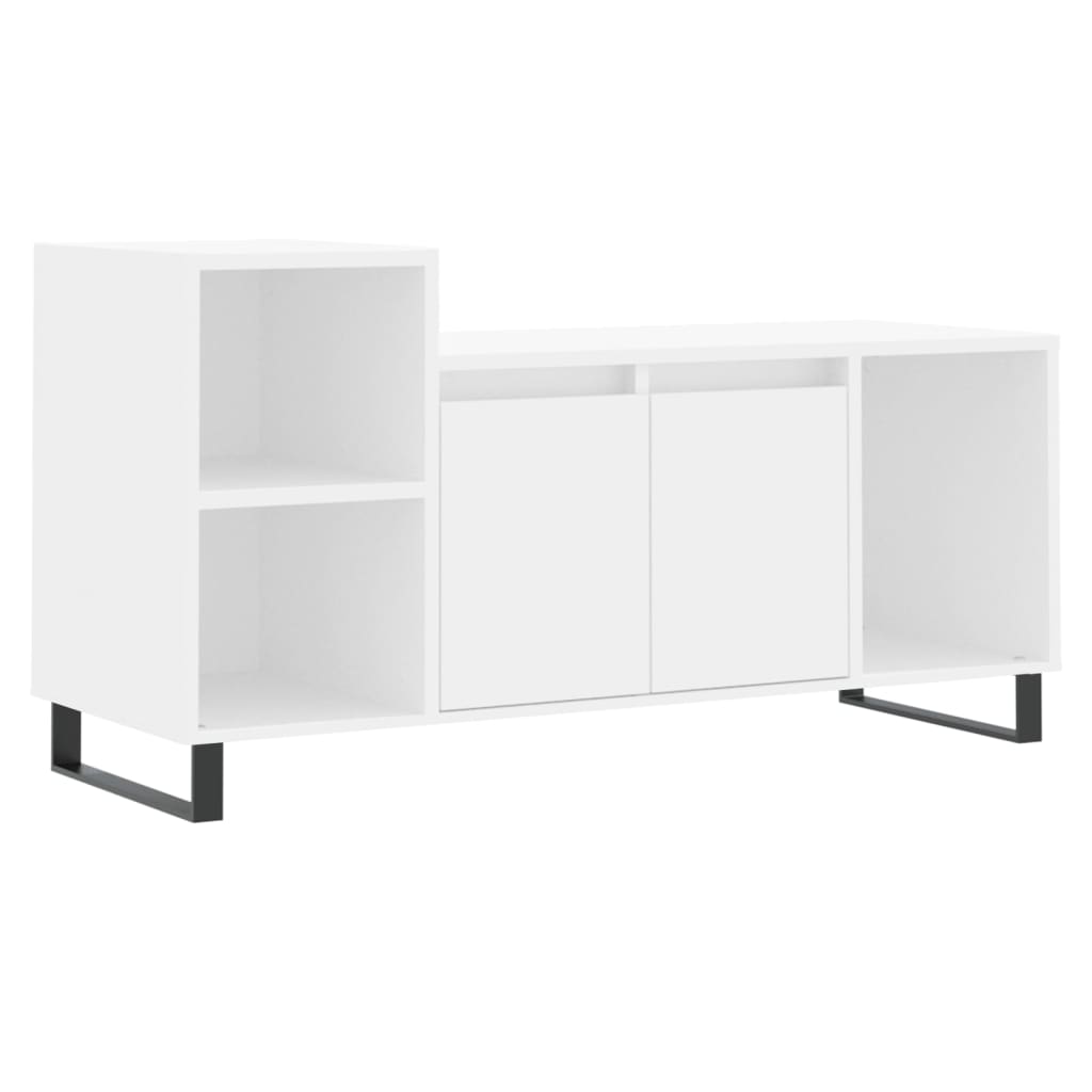 TV-Møbel Hvit TV-benk 100x35x55 cm