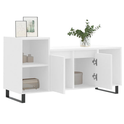 TV-Møbel Hvit TV-benk 100x35x55 cm