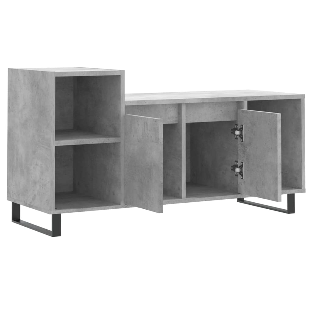 TV-Møbel Betonggrå TV-benk 100x35x55 cm