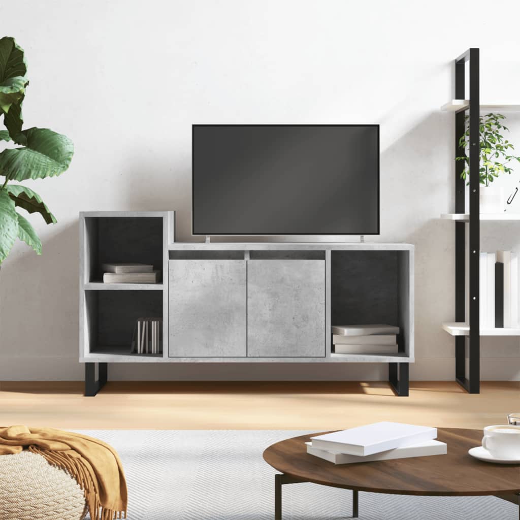 TV-Møbel Betonggrå TV-benk 100x35x55 cm