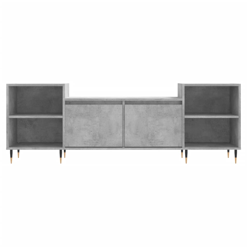TV-Møbel Betonggrå TV-benk 160x35x55 cm