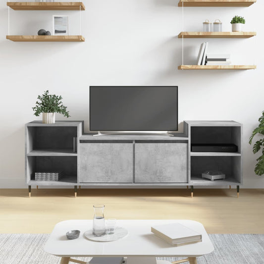 TV-Møbel Betonggrå TV-benk 160x35x55 cm