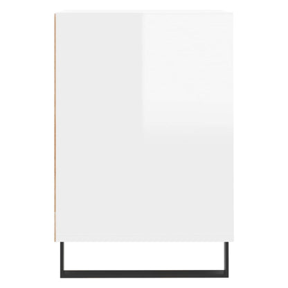 TV-Møbel Høyglans Hvit TV-benk 160x35x55 cm