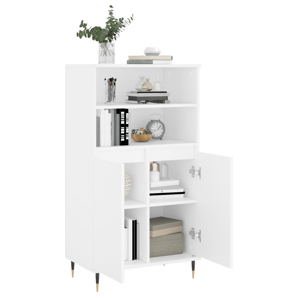 Skap Hvit 60x36x110 cm
